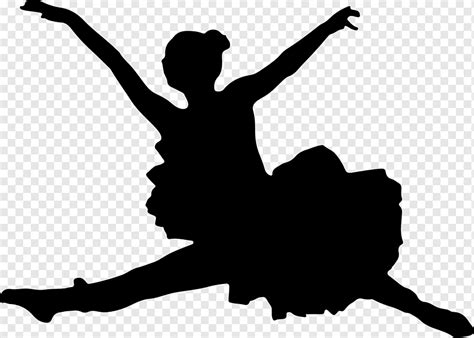 Balerina Menari Siluet Balet Penari Wanita Perempuan Gadis Pose