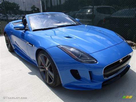 ultra blue jaguar  type  british design edition convertible