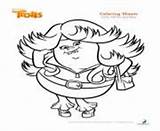 Trolls Coloring Pages Printable Troll Lady Print Ugly Bridget Book Movie Bergens Smidge Smallest Poppy Colouring Color Kids Party Online sketch template