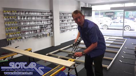 slotcar nz track table build starting youtube
