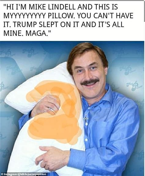 mypillow ceo mike lindell s support of trump sparks wave of memes