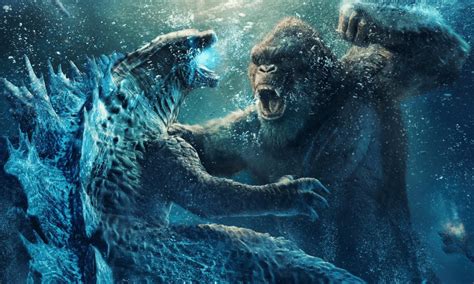 epic new ‘godzilla vs kong poster highlights an underwater battle we