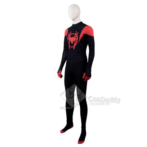 Spider Man Into The Spider Verse Miles Morales Jumpsuit Cosplay Cosplay