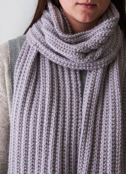 Free Knitting Pattern For 2 Row Repeat No Purl Rib Scarf Easy Scarf