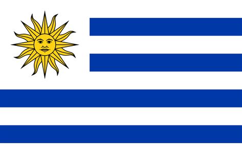 Onlinelabels Clip Art Flag Of Uruguay 1