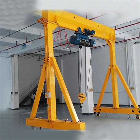 portable wheeled gantry crane  driving motor  max lifting height