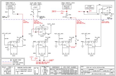 ford auxiliary switch wiring diagram  wiring diagram sample