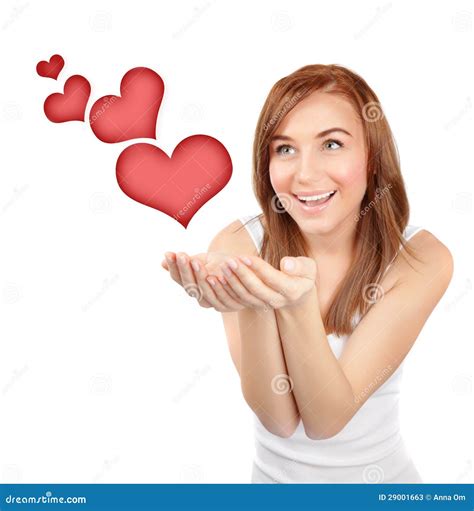 happy girl  love stock image image  health lifestyle