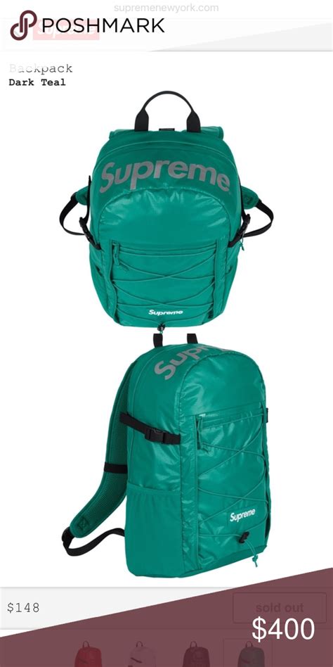 supreme backpack teal supreme bags backpacks supreme backpack supreme bag dark teal osprey