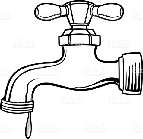 tap water coloring page coloring pages