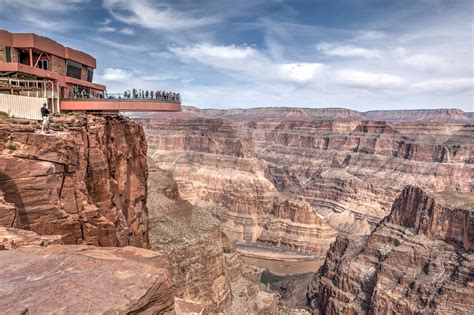 grand canyon west   famous skywalk gate  adventures