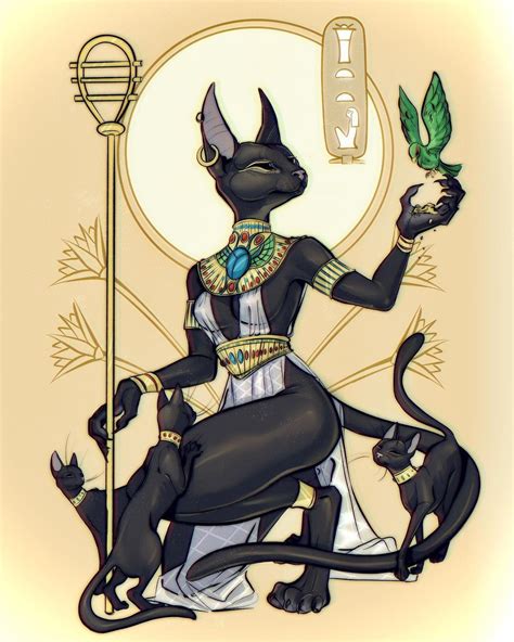 Ashleigh Izienicki On Instagram “egyptian Mythology Bastet 🐈‍⬛