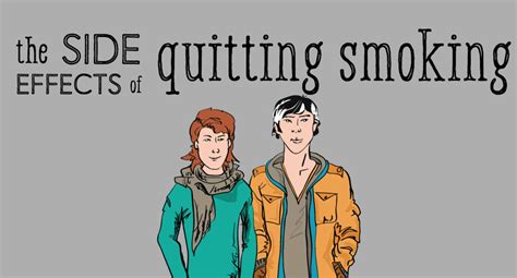 side effects of quitting smoking what happens to your