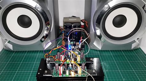 stereo class  amplifier xw rms youtube