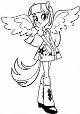 Equestria Girls Pony Do Little Kolorowanka Twilight Sparkle Wydruku Girl Coloring sketch template