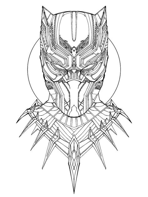 black panther coloring pages fantastic black panther coloring page