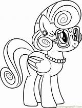 Pony Shy sketch template