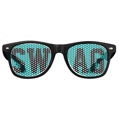 Swag Party Glasses Retro Sunglasses Zazzle