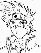 Naruto Coloring Pages Pain Character Template Online sketch template