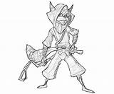 Sly Cooper Coloring Pages Thieves Time Character Another sketch template