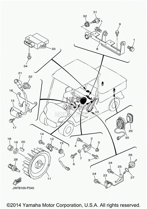 yamaha ga engine diagram