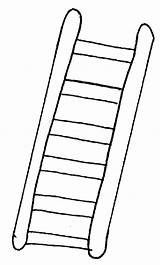 Ladder Leiter Template Jacobs Rope Ladders Ausmalbilder Strickleiter Parshas sketch template