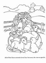 Locks Lady Lovely Coloring Book sketch template