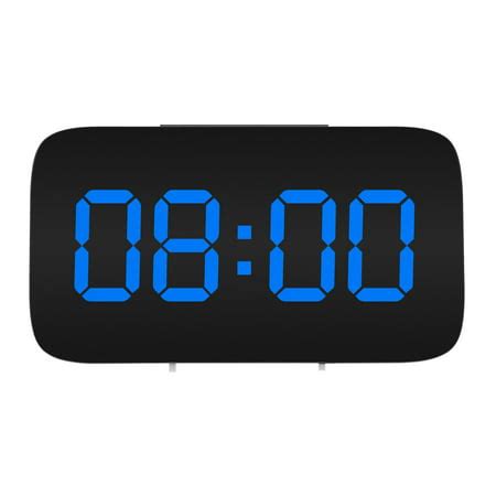 led alarm clocks eeekit  led display alarm clock bluegreen modern