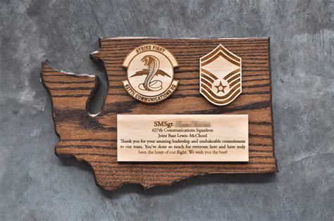 farewell plaque wording army army military