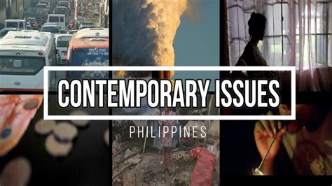 contemporary issues   philippines youtube