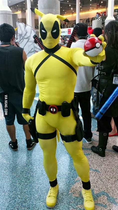 when you can t decide between a pikachu or a deadpool
