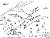Quetzalcoatlus Hatzegopteryx Huge Coloring Pterosaurs Pages sketch template