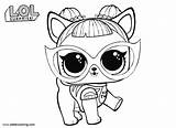 Lol Pets Coloring Pages Dog Baby Printable Kids Adults Color sketch template
