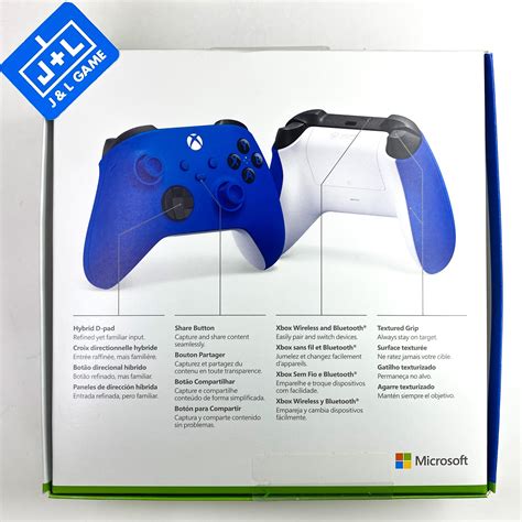 Microsoft Xbox Series X Wireless Controller Shock Blue Xsx Xbo