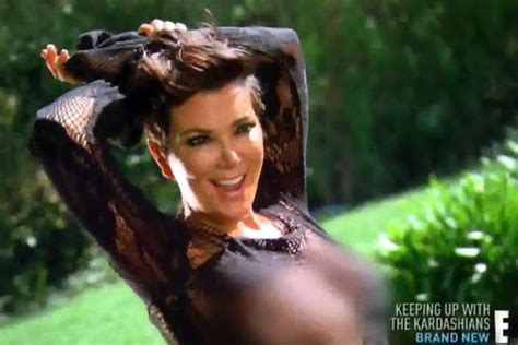Kris Jenner Proves Age Is Just A Number As She Flashes Her Nipples With