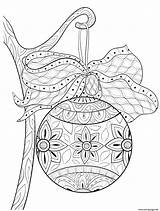Bauble Adulte Boule Patterned Hanging Sapin Bookpage sketch template