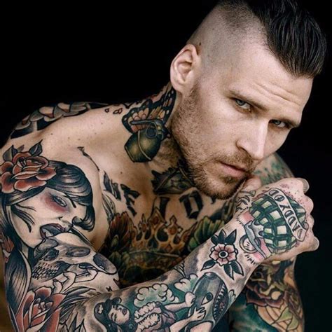 Pin By Anastasia Morgan On White Beauty Tattoos For Guys Male Models