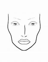 Printable Clipartmag Maquillaje Sketchite Maquiagem Maquiar Rosto Acessar sketch template