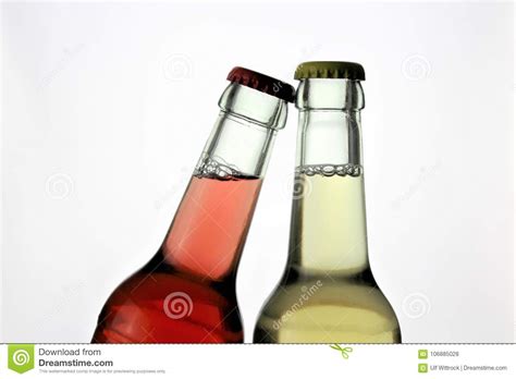 An Concept Image Of Beer Bottles With Copy Space Stock