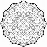 Coloring Pages Meditation Molecule Mandala Fractal Geometry Para Colorear Fractals Printable Sacred Color Geometric Colouring Book Sheets Getcolorings Getdrawings Library sketch template