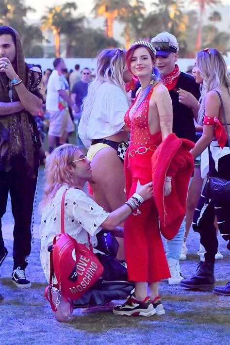 Bella Thorne Showed Her Tits At Coachella 2018 Scandal