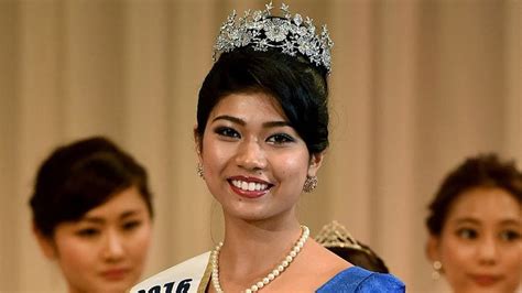 miss japan won by half indian priyanka yoshikawa bbc news
