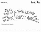 Week Kindermusik Coloring Sheet sketch template