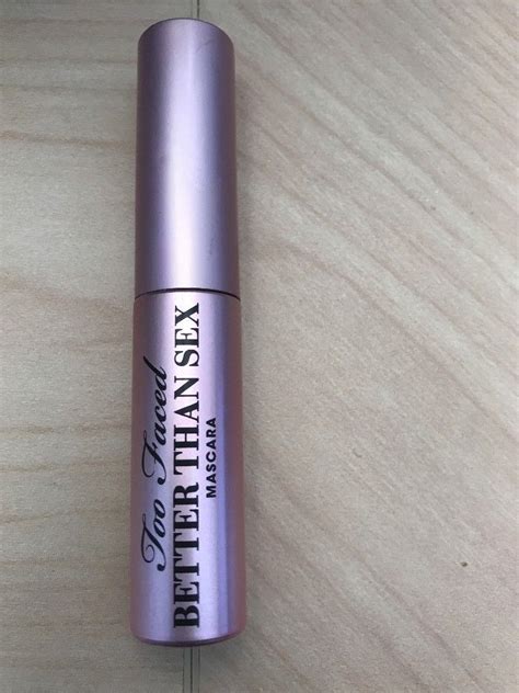 too faced better than sex mascara mini 0 17 travel size new nwob mascara