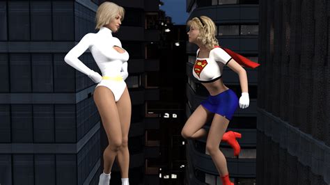 Supergirl Vs Galatea 01 By Rustedpeaces On Deviantart