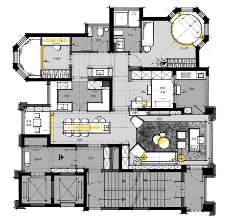 luxury house plan interior design layout layout design  bedroom plan town house floor plan