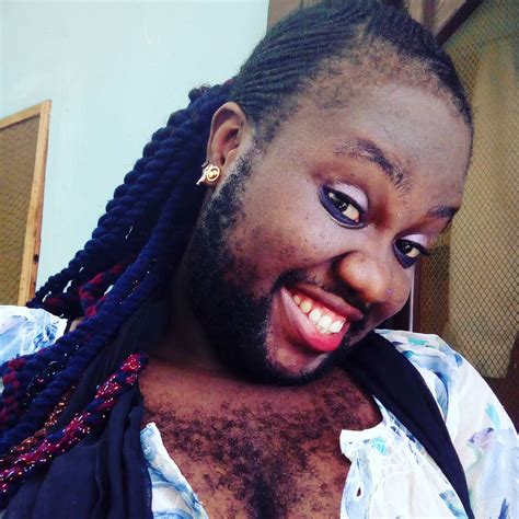 “nigeria s hairiest woman” queen okafor shares new photos nigerian breaking news in nigeria