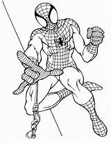 Coloring Pages Spider Man Spiderman Kids Color Head Print Printable Getdrawings Getcolorings Develop Ages Creativity Recognition Skills Focus Motor Way sketch template