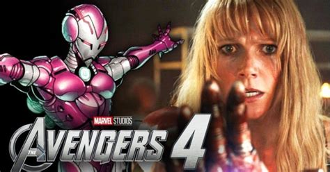 Filtran Imagen De Pepper Potts Con La Armadura De Rescue En Avengers 4