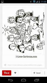 Coloring Pages Snoopy Christmas Singing Carols Print sketch template